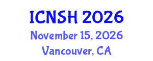 International Conference on Nursing Science and Healthcare (ICNSH) November 15, 2026 - Vancouver, Canada