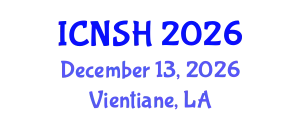 International Conference on Nursing Science and Healthcare (ICNSH) December 13, 2026 - Vientiane, Laos