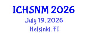 International Conference on Health Sciences, Nursing and Midwifery (ICHSNM) July 19, 2026 - Helsinki, Finland