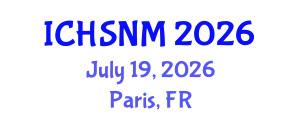 International Conference on Health Sciences, Nursing and Midwifery (ICHSNM) July 19, 2026 - Paris, France
