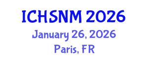International Conference on Health Sciences, Nursing and Midwifery (ICHSNM) January 26, 2026 - Paris, France