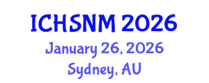 International Conference on Health Sciences, Nursing and Midwifery (ICHSNM) January 26, 2026 - Sydney, Australia