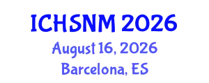 International Conference on Health Sciences, Nursing and Midwifery (ICHSNM) August 16, 2026 - Barcelona, Spain