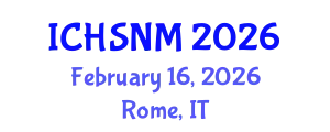 International Conference on Health Sciences, Nursing and Midwifery (ICHSNM) February 16, 2026 - Rome, Italy