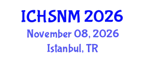 International Conference on Health Sciences, Nursing and Midwifery (ICHSNM) November 08, 2026 - Istanbul, Turkey