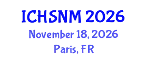 International Conference on Health Sciences, Nursing and Midwifery (ICHSNM) November 18, 2026 - Paris, France