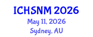International Conference on Health Sciences, Nursing and Midwifery (ICHSNM) May 11, 2026 - Sydney, Australia