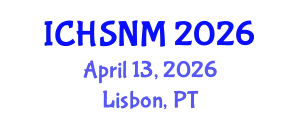 International Conference on Health Sciences, Nursing and Midwifery (ICHSNM) April 13, 2026 - Lisbon, Portugal