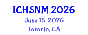 International Conference on Health Sciences, Nursing and Midwifery (ICHSNM) June 15, 2026 - Toronto, Canada