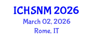 International Conference on Health Sciences, Nursing and Midwifery (ICHSNM) March 02, 2026 - Rome, Italy