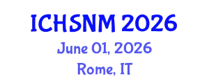 International Conference on Health Sciences, Nursing and Midwifery (ICHSNM) June 01, 2026 - Rome, Italy