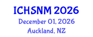 International Conference on Health Sciences, Nursing and Midwifery (ICHSNM) December 01, 2026 - Auckland, New Zealand