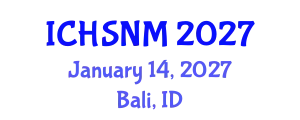 International Conference on Health Sciences, Nursing and Midwifery (ICHSNM) January 14, 2027 - Bali, Indonesia