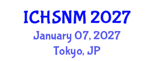 International Conference on Health Sciences, Nursing and Midwifery (ICHSNM) January 07, 2027 - Tokyo, Japan