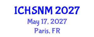 International Conference on Health Sciences, Nursing and Midwifery (ICHSNM) May 17, 2027 - Paris, France