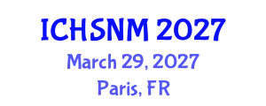 International Conference on Health Sciences, Nursing and Midwifery (ICHSNM) March 29, 2027 - Paris, France
