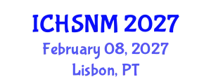 International Conference on Health Sciences, Nursing and Midwifery (ICHSNM) February 08, 2027 - Lisbon, Portugal