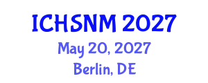 International Conference on Health Sciences, Nursing and Midwifery (ICHSNM) May 20, 2027 - Berlin, Germany