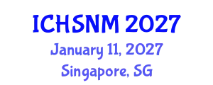 International Conference on Health Sciences, Nursing and Midwifery (ICHSNM) January 11, 2027 - Singapore, Singapore