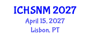 International Conference on Health Sciences, Nursing and Midwifery (ICHSNM) April 15, 2027 - Lisbon, Portugal