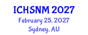 International Conference on Health Sciences, Nursing and Midwifery (ICHSNM) February 25, 2027 - Sydney, Australia