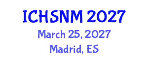 International Conference on Health Sciences, Nursing and Midwifery (ICHSNM) March 25, 2027 - Madrid, Spain
