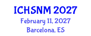 International Conference on Health Sciences, Nursing and Midwifery (ICHSNM) February 11, 2027 - Barcelona, Spain