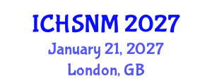 International Conference on Health Sciences, Nursing and Midwifery (ICHSNM) January 21, 2027 - London, United Kingdom
