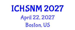 International Conference on Health Sciences, Nursing and Midwifery (ICHSNM) April 22, 2027 - Boston, United States