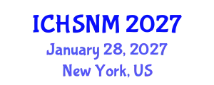 International Conference on Health Sciences, Nursing and Midwifery (ICHSNM) January 28, 2027 - New York, United States
