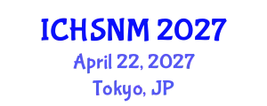 International Conference on Health Sciences, Nursing and Midwifery (ICHSNM) April 22, 2027 - Tokyo, Japan