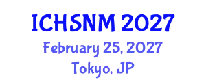 International Conference on Health Sciences, Nursing and Midwifery (ICHSNM) February 25, 2027 - Tokyo, Japan