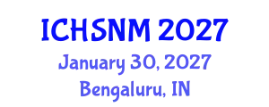 International Conference on Health Sciences, Nursing and Midwifery (ICHSNM) January 30, 2027 - Bengaluru, India
