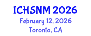 International Conference on Health Sciences, Nursing and Midwifery (ICHSNM) February 12, 2026 - Toronto, Canada