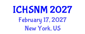 International Conference on Health Sciences, Nursing and Midwifery (ICHSNM) February 17, 2027 - New York, United States