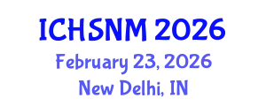 International Conference on Health Sciences, Nursing and Midwifery (ICHSNM) February 23, 2026 - New Delhi, India