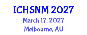 International Conference on Health Sciences, Nursing and Midwifery (ICHSNM) March 17, 2027 - Melbourne, Australia