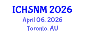 International Conference on Health Sciences, Nursing and Midwifery (ICHSNM) April 06, 2026 - Toronto, Australia