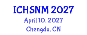 International Conference on Health Sciences, Nursing and Midwifery (ICHSNM) April 10, 2027 - Chengdu, China