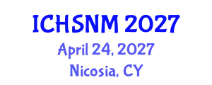 International Conference on Health Sciences, Nursing and Midwifery (ICHSNM) April 24, 2027 - Nicosia, Cyprus