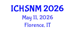 International Conference on Health Sciences, Nursing and Midwifery (ICHSNM) May 11, 2026 - Florence, Italy