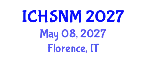 International Conference on Health Sciences, Nursing and Midwifery (ICHSNM) May 08, 2027 - Florence, Italy