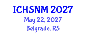 International Conference on Health Sciences, Nursing and Midwifery (ICHSNM) May 22, 2027 - Belgrade, Serbia