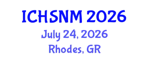 International Conference on Health Sciences, Nursing and Midwifery (ICHSNM) July 24, 2026 - Rhodes, Greece