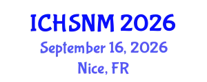 International Conference on Health Sciences, Nursing and Midwifery (ICHSNM) September 16, 2026 - Nice, France