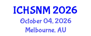 International Conference on Health Sciences, Nursing and Midwifery (ICHSNM) October 04, 2026 - Melbourne, Australia