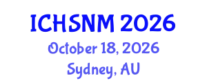 International Conference on Health Sciences, Nursing and Midwifery (ICHSNM) October 18, 2026 - Sydney, Australia