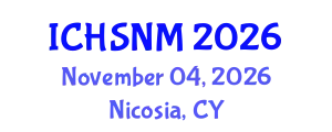 International Conference on Health Sciences, Nursing and Midwifery (ICHSNM) November 04, 2026 - Nicosia, Cyprus