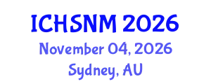 International Conference on Health Sciences, Nursing and Midwifery (ICHSNM) November 04, 2026 - Sydney, Australia