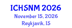International Conference on Health Sciences, Nursing and Midwifery (ICHSNM) November 15, 2026 - Reykjavik, Iceland